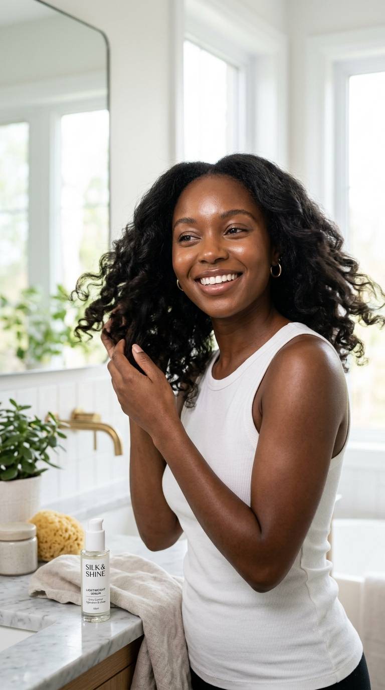 How to Reduce Frizz Without Heavy Products
