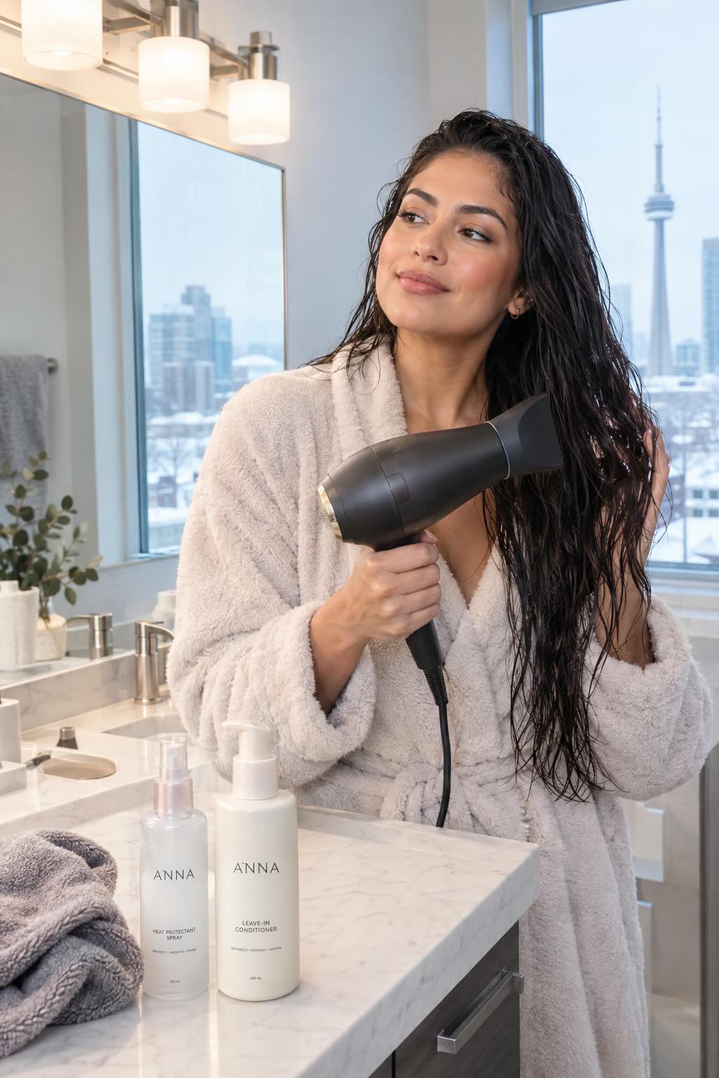 Why You Should Never Go Outside With Wet Hair in Winter