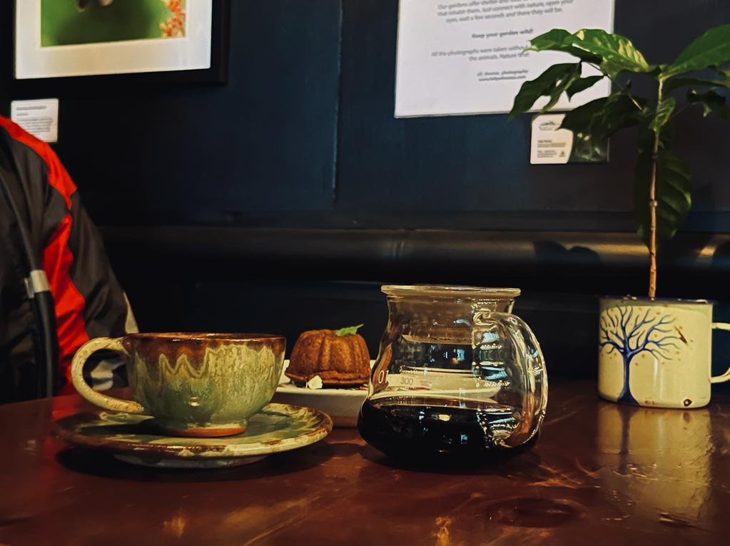 Cafe Vivo table setting